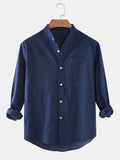 shirts linen blend
