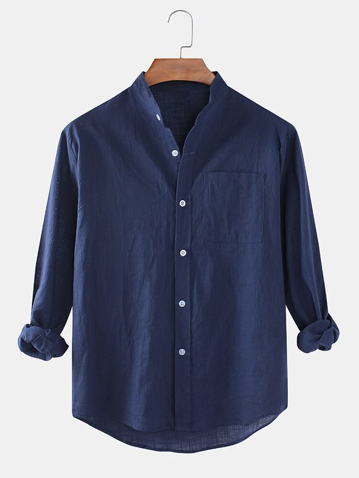 shirts linen blend